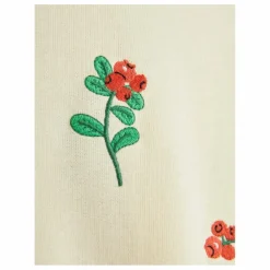 Sweat Fleuri Coton Bio | Ecru