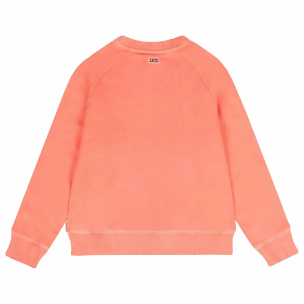 Sweat Fluo Coton Bio | Rose
