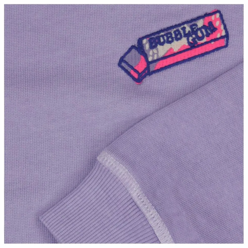 Sweat Fluo GD Coton Bio | Lilas