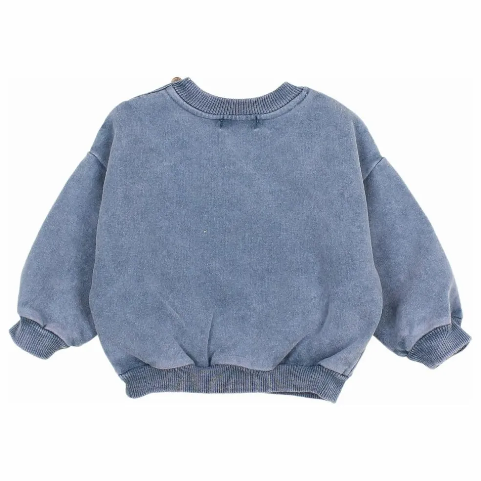 Sweat Fun Bébé Coton Bio | Indigo
