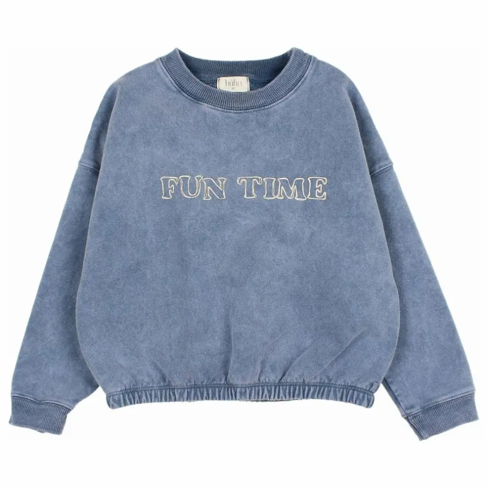 Sweat Fun Coton Bio | Indigo