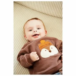Sweat Gibson Coton Bio | Marron