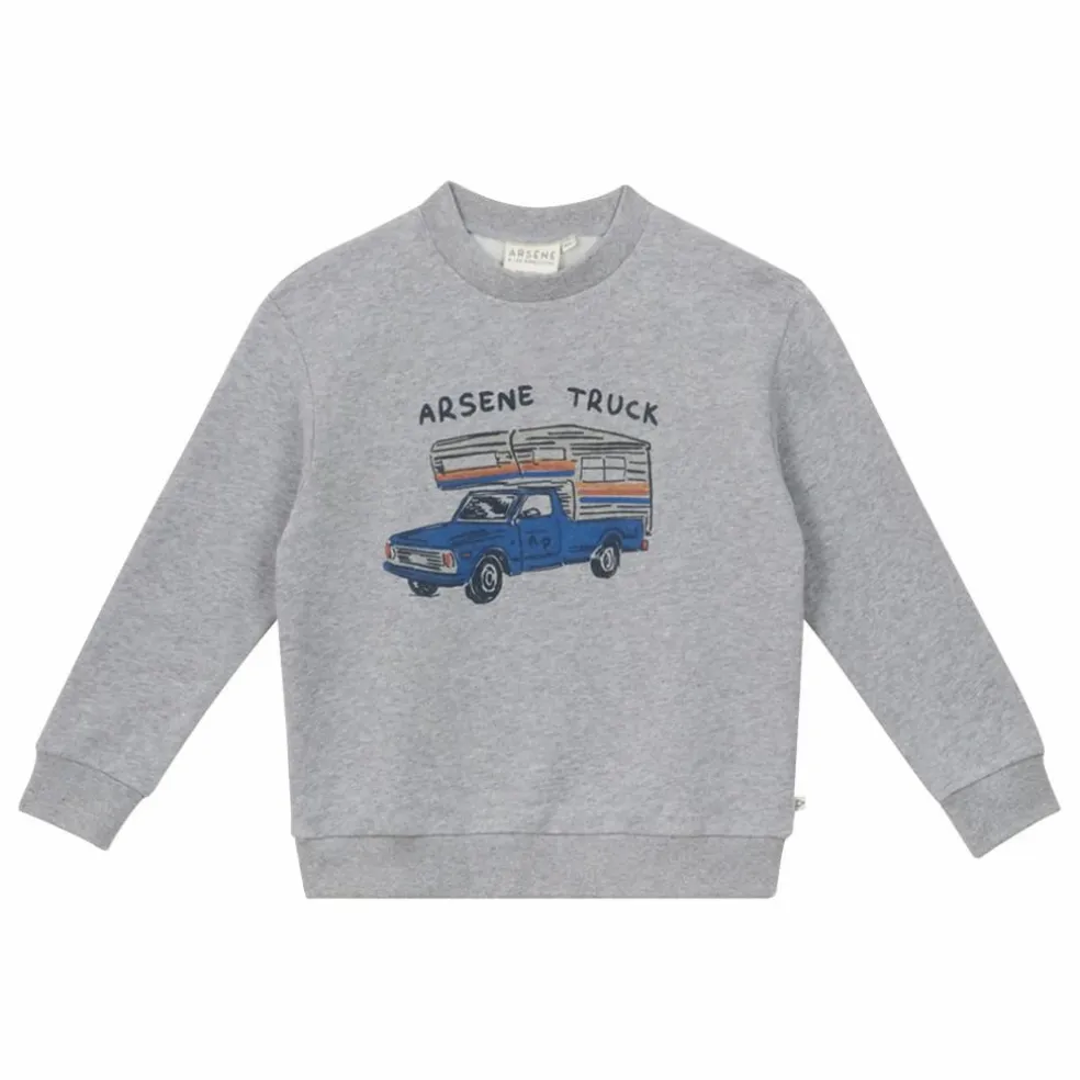 Sweat Gil Coton Bio | Gris