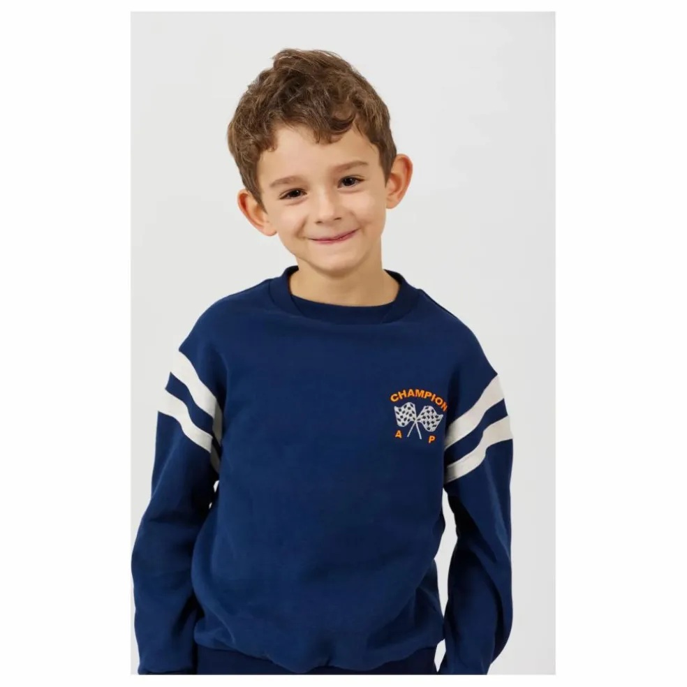 Sweat Godson Coton Bio | Bleu marine