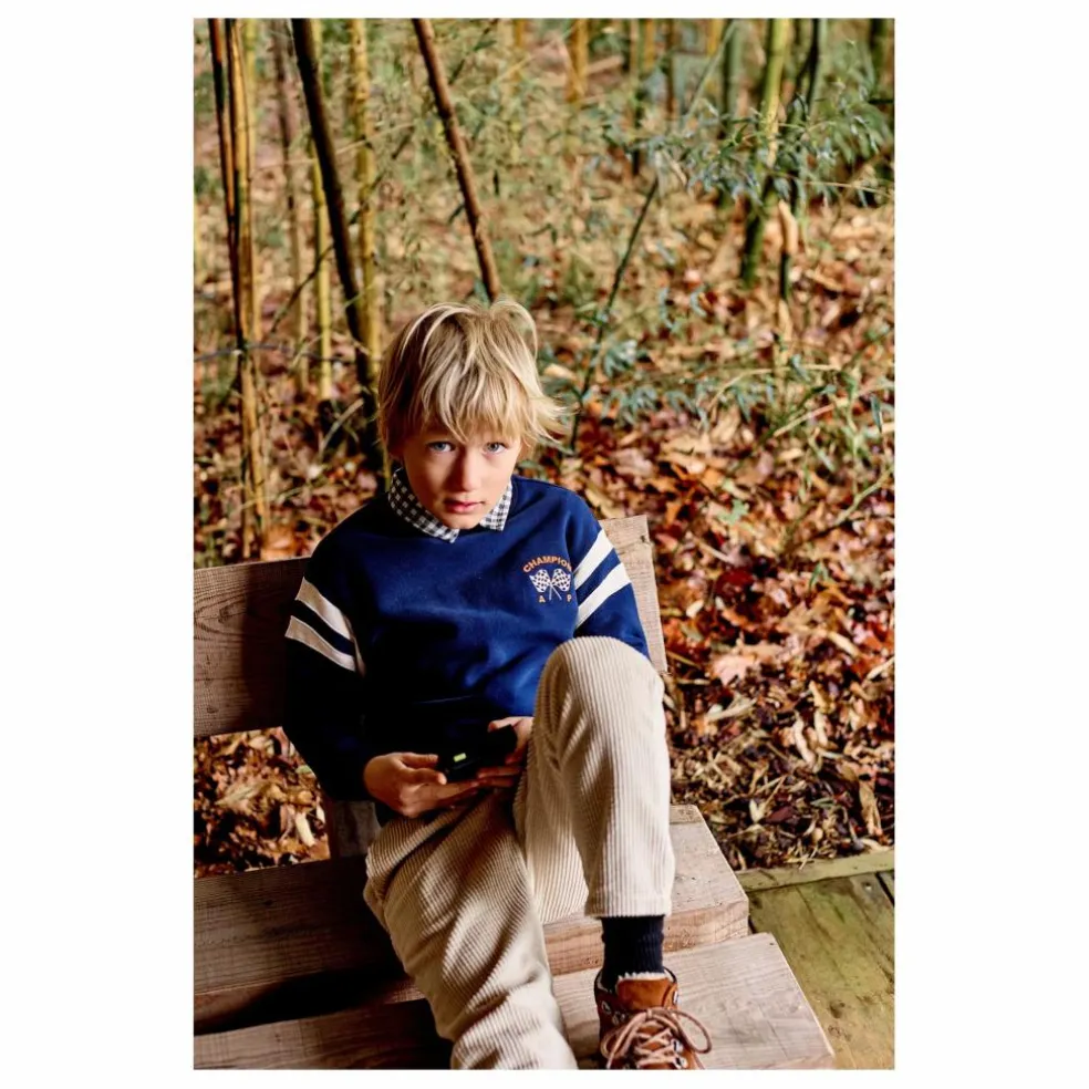 Sweat Godson Coton Bio | Bleu marine