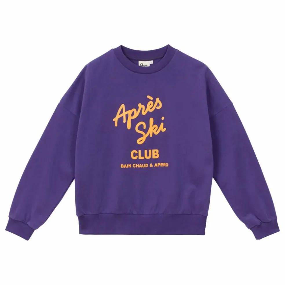 Sweat Goizeder Coton Bio | Aubergine