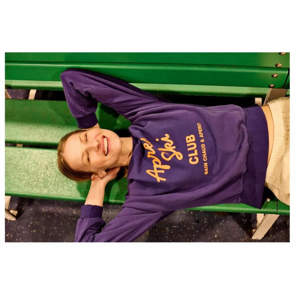 Sweat Goizeder Coton Bio | Aubergine
