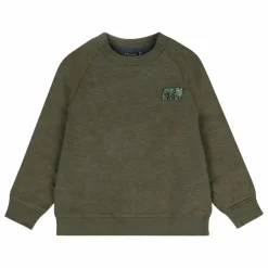 Sweat Halfpipe Coton Bio | Vert kaki