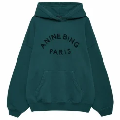 Sweat Harvey Paris | Vert foncé