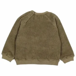 Sweat Hey Bébé Eponge Bio | Vert kaki