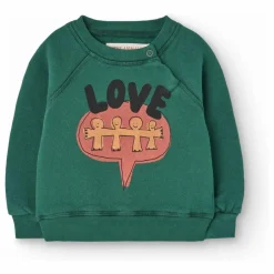 Sweat Jackal Love | Vert sapin
