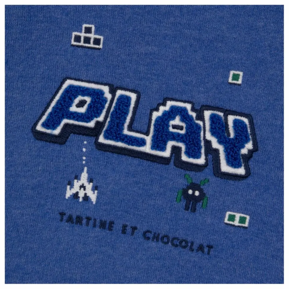 Sweat Jeux | Bleu électrique