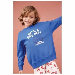 Sweat Lame Day Off | Bleu roi