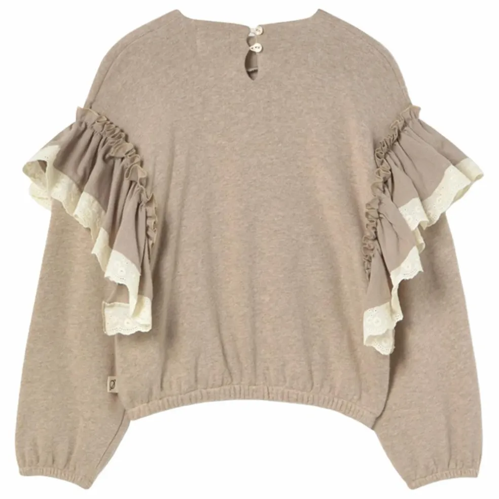 Sweat Licata | Beige chiné