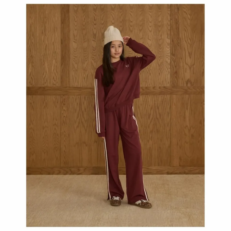 Sweat Liseré | Bordeaux