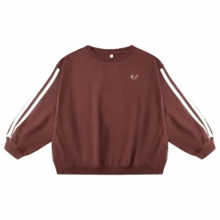 Sweat Liseré Mini | Bordeaux