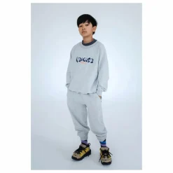 Sweat Logo Coton Bio | Gris chiné