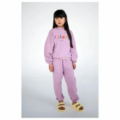 Sweat Logo Coton Bio | Mauve