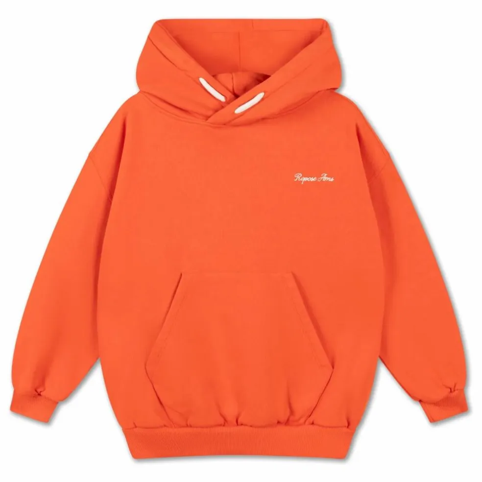 Sweat Logo Coton Bio | Orange