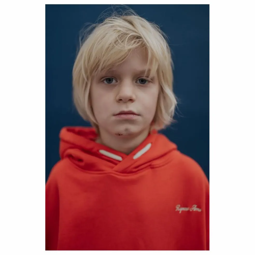 Sweat Logo Coton Bio | Orange