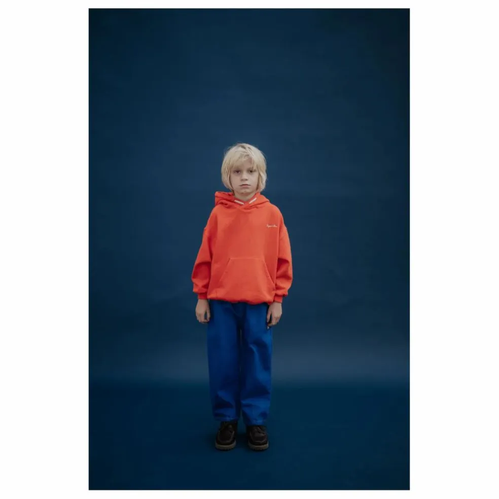 Sweat Logo Coton Bio | Orange