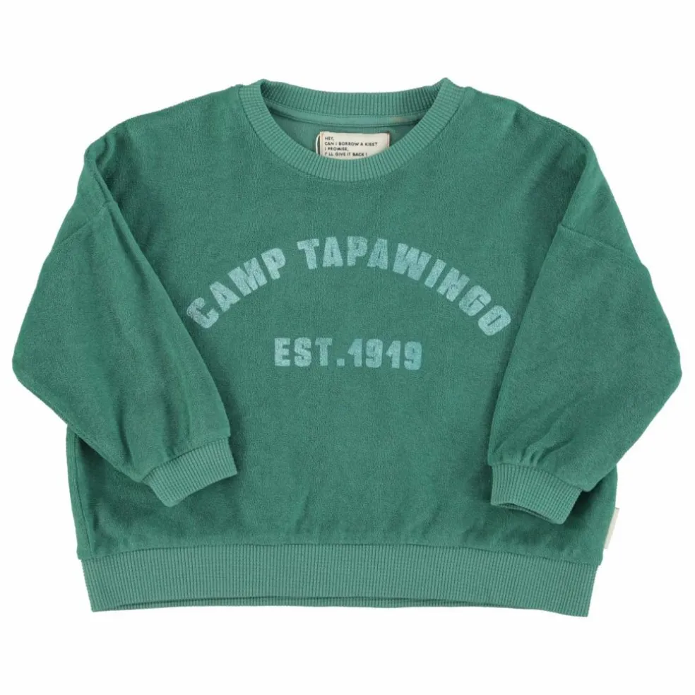 Sweat Logo Eponge Bio | Vert