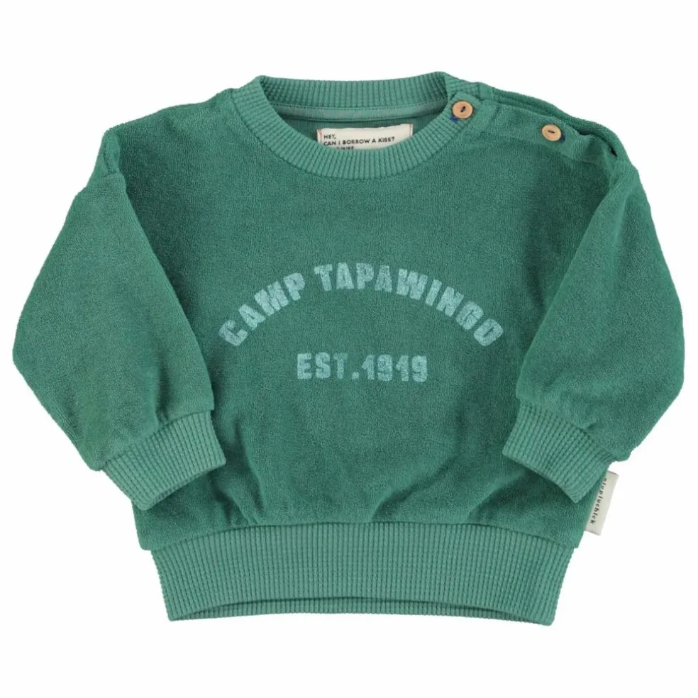 Sweat Logo Eponge Bio | Vert