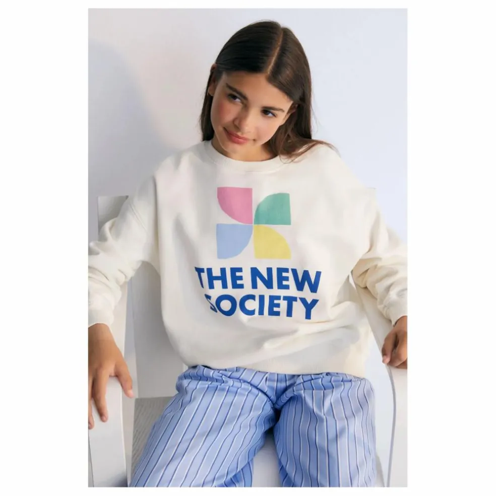 Sweat Logo Mykonos Baby | Ecru