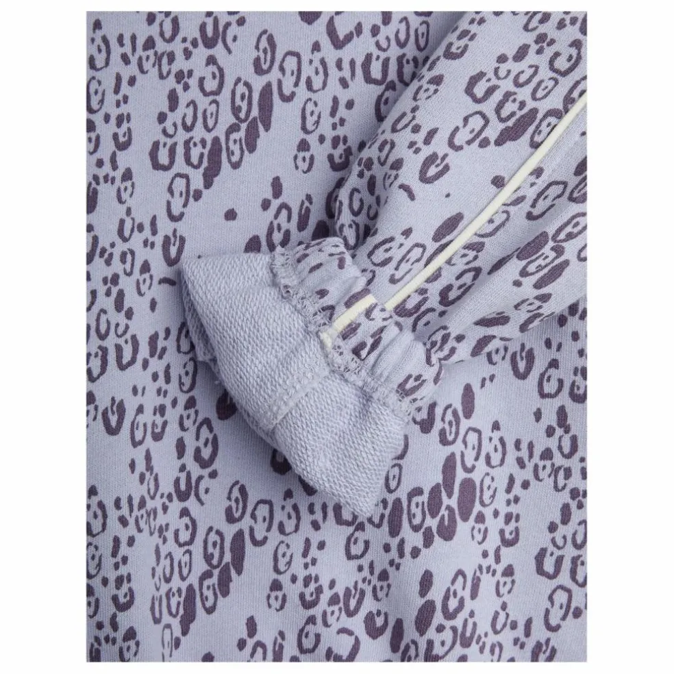 Sweat Léopard Coton Bio | Lilas
