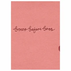 Sweat Lou Nœuds Coton Bio | Rose