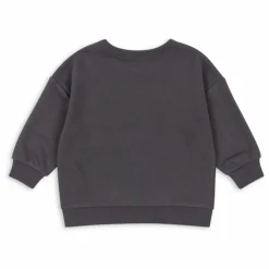 Sweat Lou Tigres Coton Bio | Gris anthracite