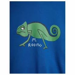 Sweat Lézard Coton Bio | Bleu