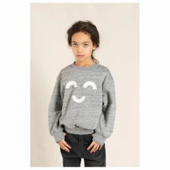 Sweat Macaroni Wind | Gris clair