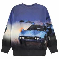 Sweat Mattis Car Coton Bio | Bleu