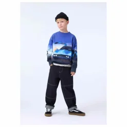 Sweat Mattis Car Coton Bio | Bleu