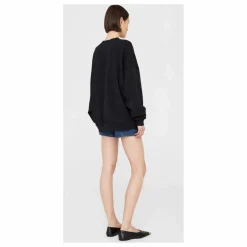 Sweat Miles Letterman Coton Bio | Noir