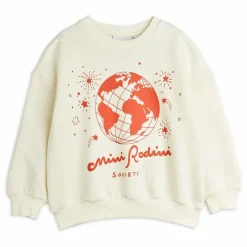 Sweat Mini Rodini Society Coton Bio | Ecru