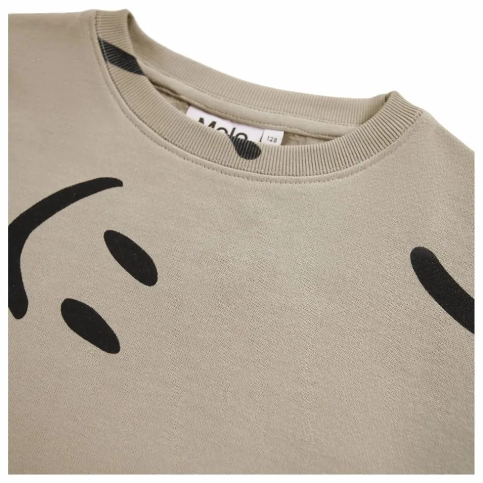 Sweat Monti Big Smiles Coton Bio | Beige