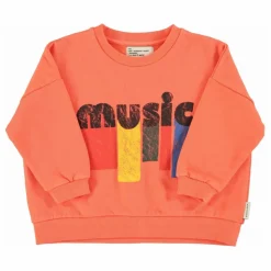 Sweat Music Coton Bio | Orange fluo