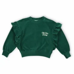 Sweat Odense Velours Bio | Vert