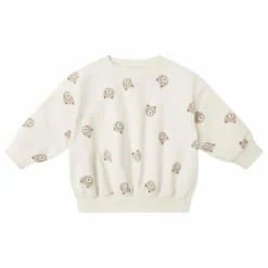 Sweat Ours Coton Bio | Ecru