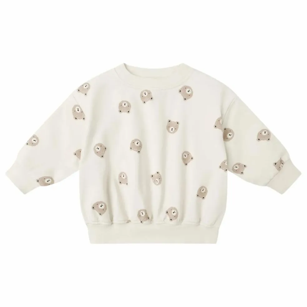 Sweat Ours Coton Bio | Ecru