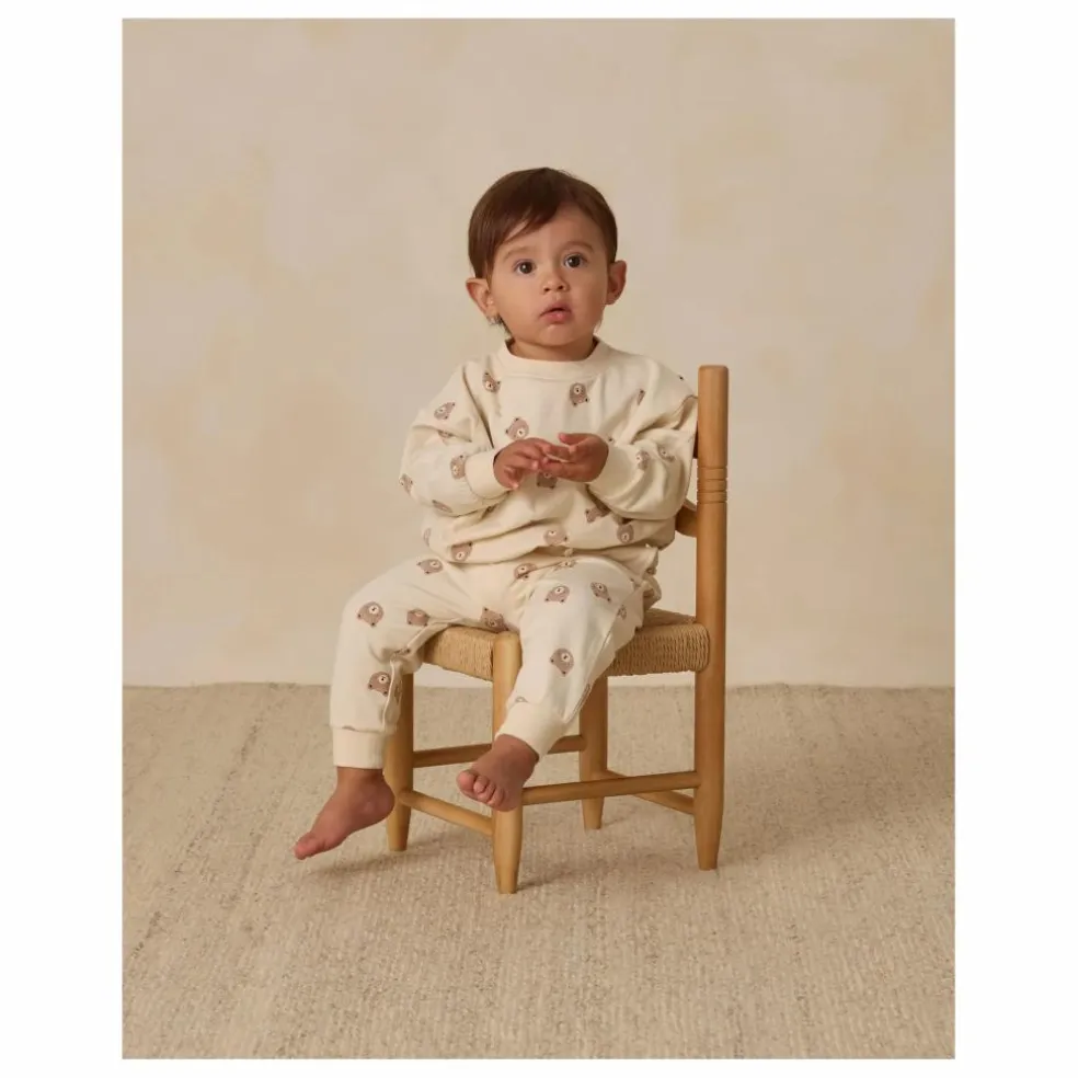 Sweat Ours Coton Bio | Ecru