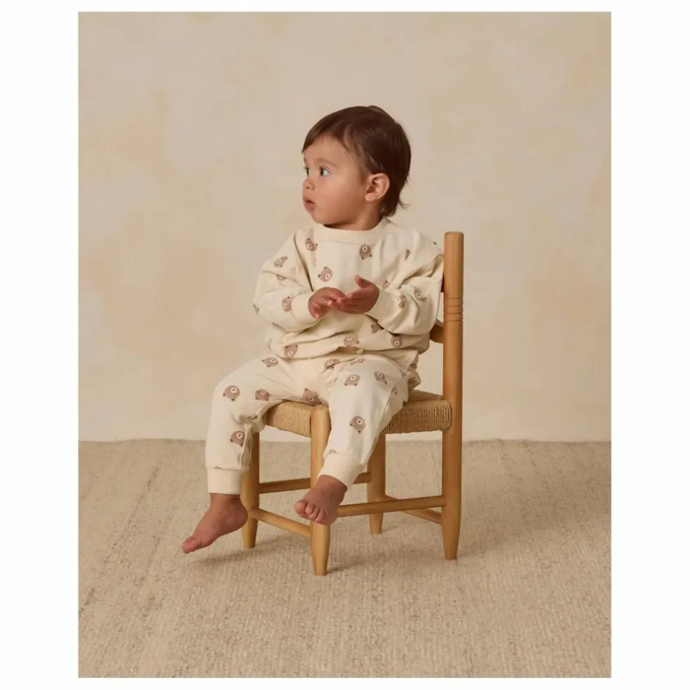 Sweat Ours Coton Bio | Ecru
