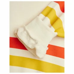 Sweat Ours Rayures Coton Bio | Ecru