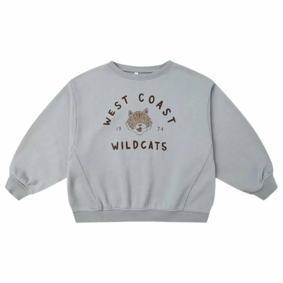 Sweat Oversized Wildcats | Bleu gris