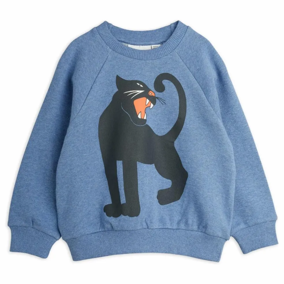 Sweat Panther Coton Bio | Bleu