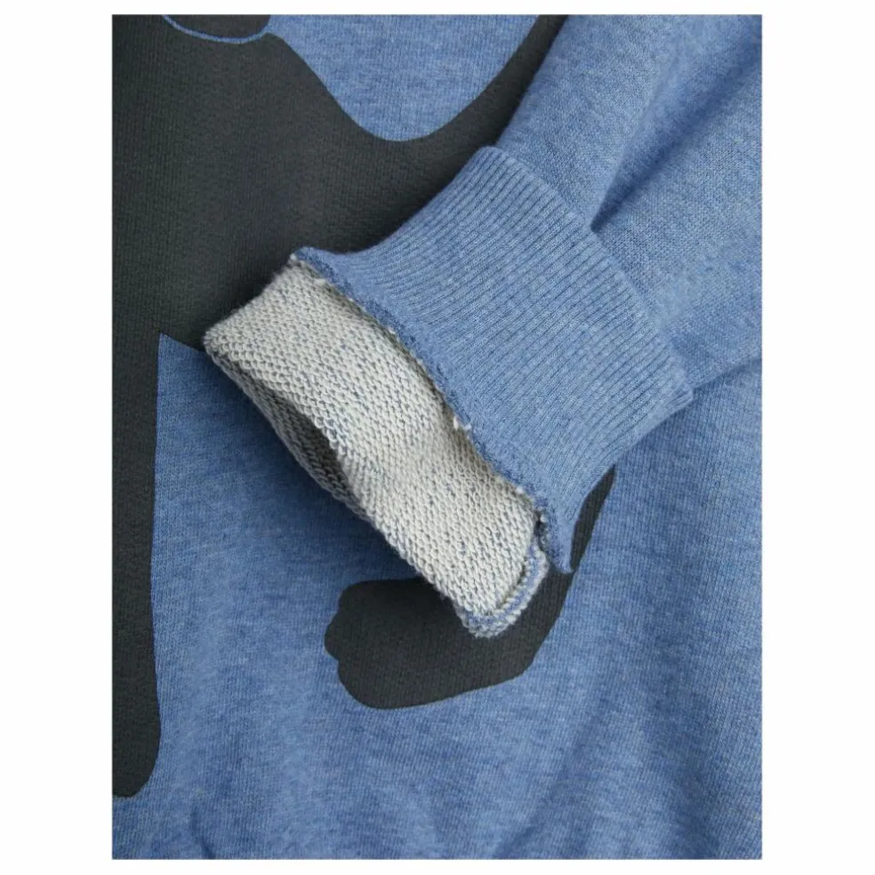 Sweat Panther Coton Bio | Bleu