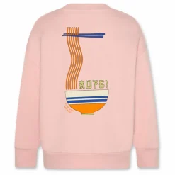 Sweat Percy Noodles Coton Bio | Rose poudré