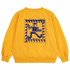 Sweat Pinceau Coton Bio | Jaune